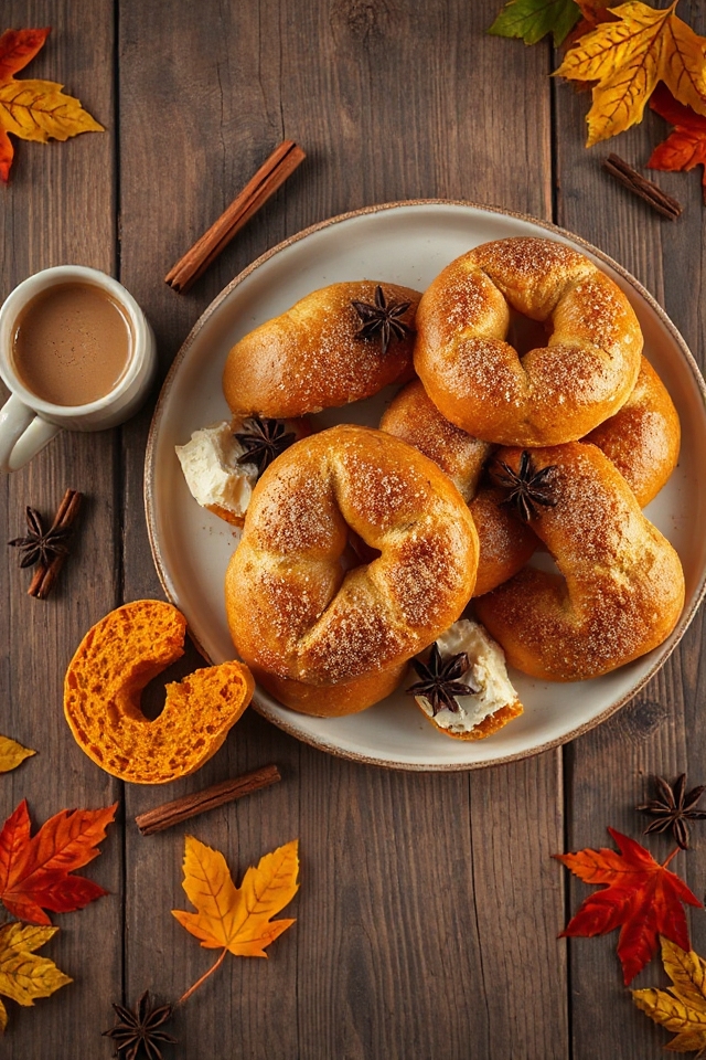 pumpkin flavored bagel recipe