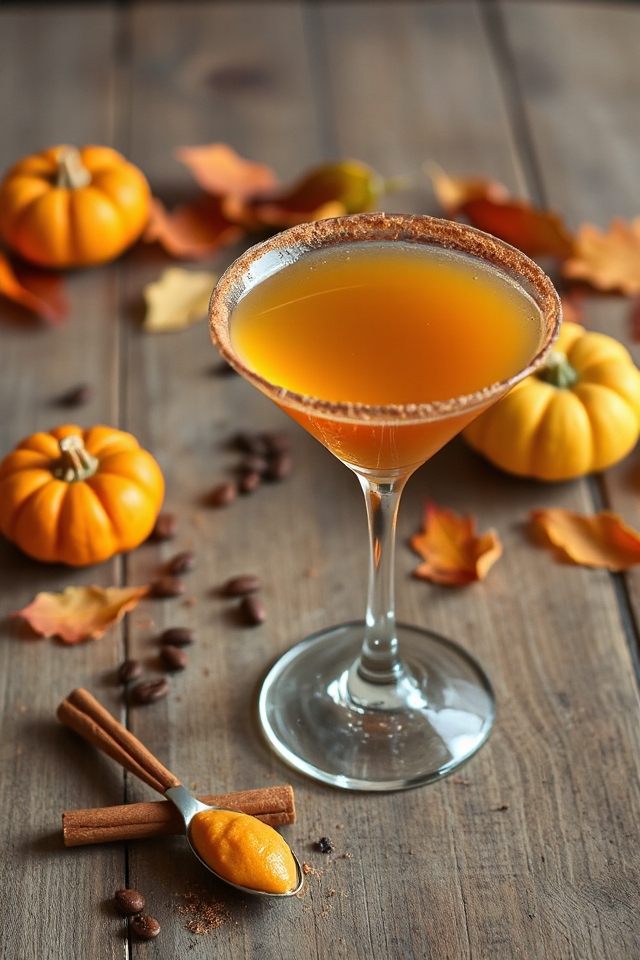 pumpkin flavored cocktail recipe