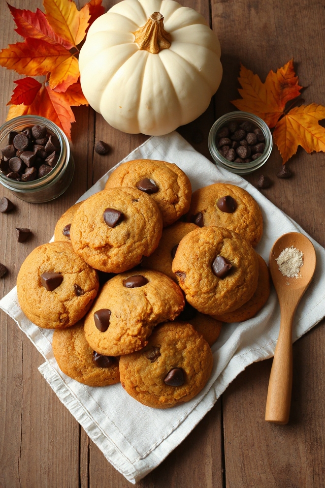 pumpkin flavored cookie instructions