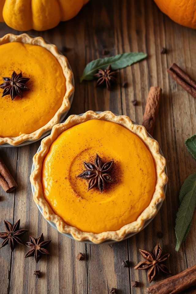 pumpkin ice cream dessert