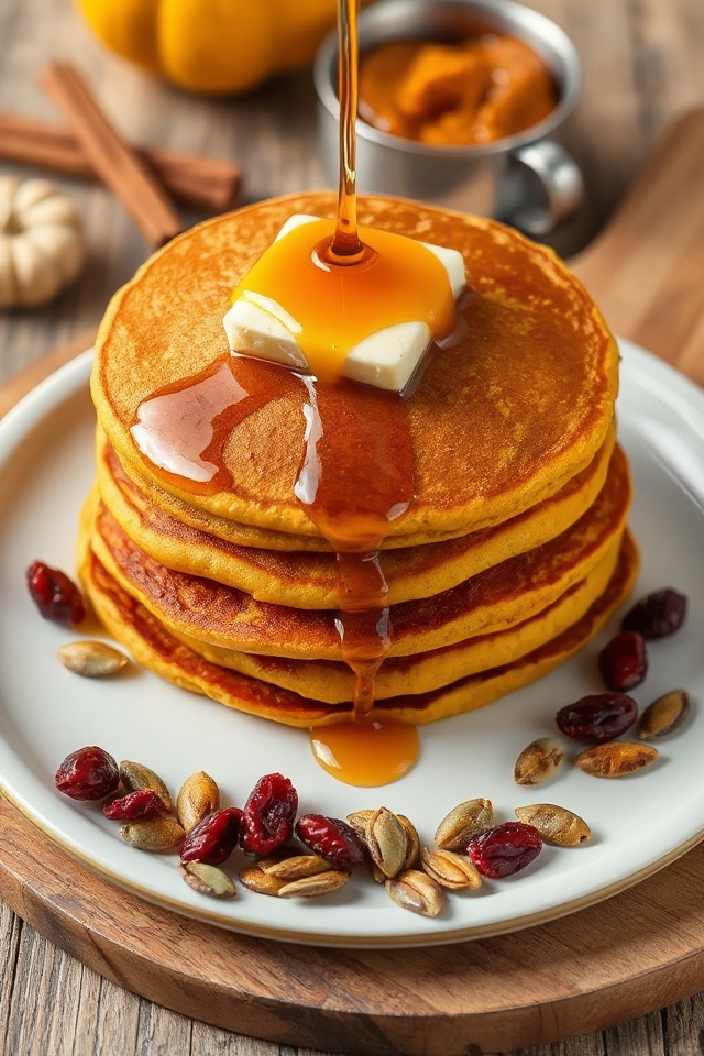 pumpkin infused pancake recipe