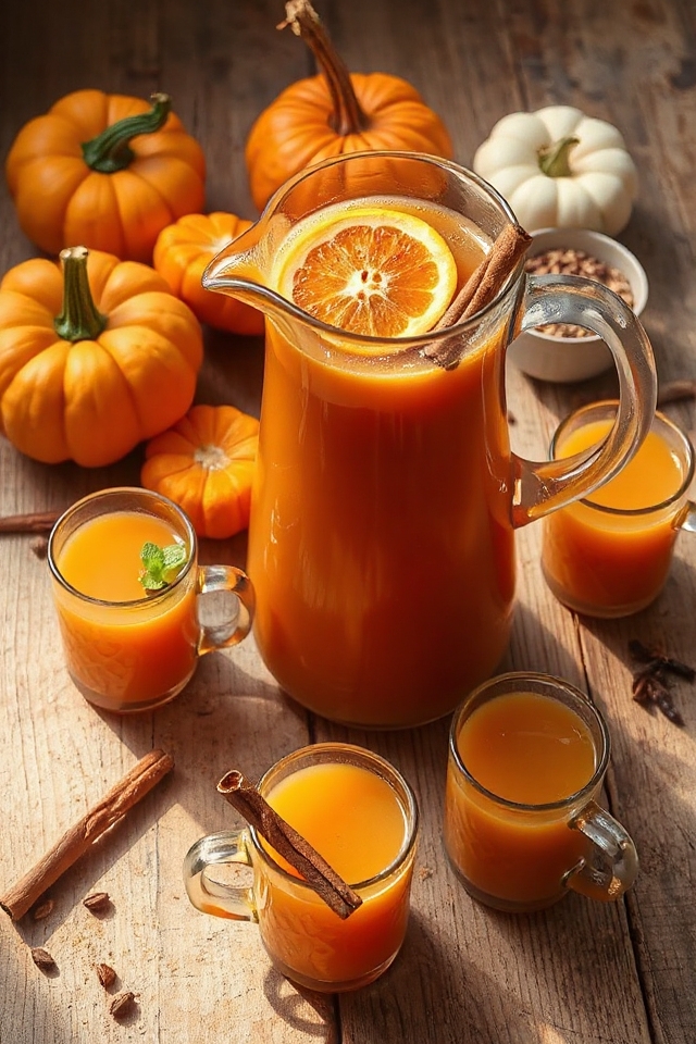 pumpkin juice preparation instructions