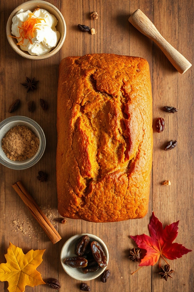 pumpkin loaf baking instructions