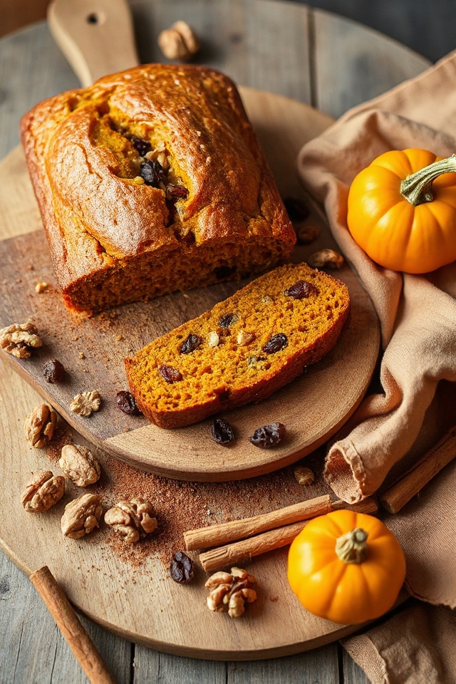 pumpkin nut bread recipe
