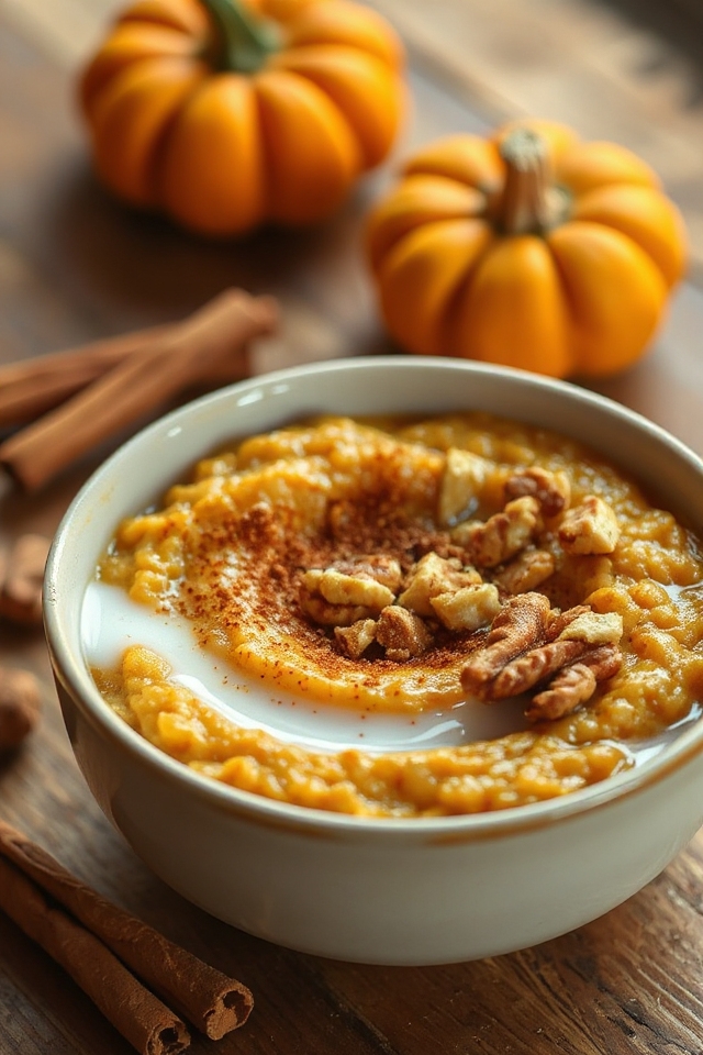 pumpkin oatmeal microwave recipe