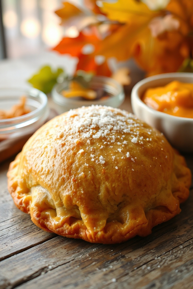 pumpkin pasties baking instructions