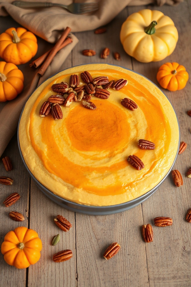 pumpkin pecan cheesecake recipe