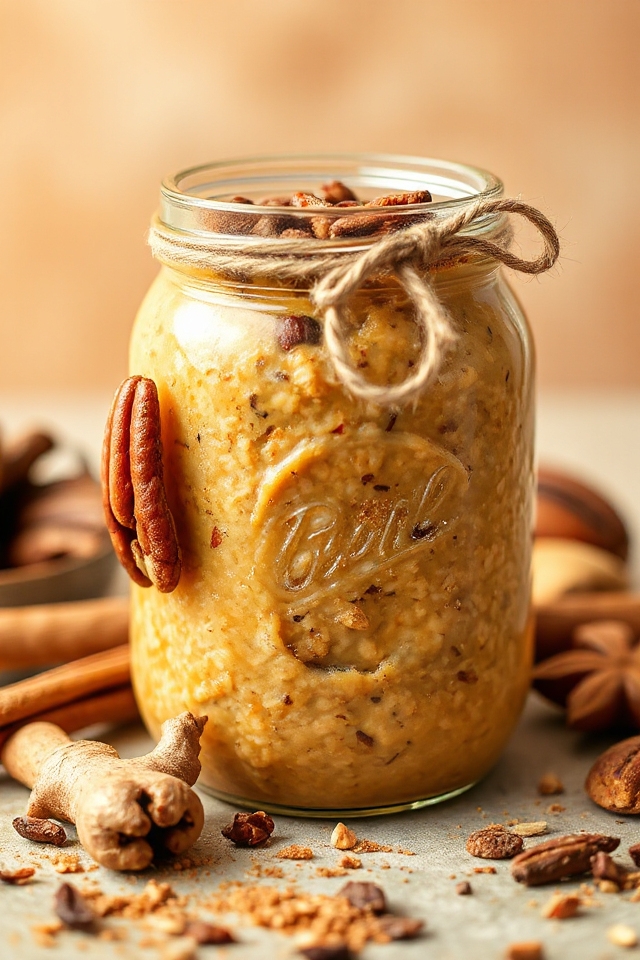 pumpkin pie overnight oats recipe