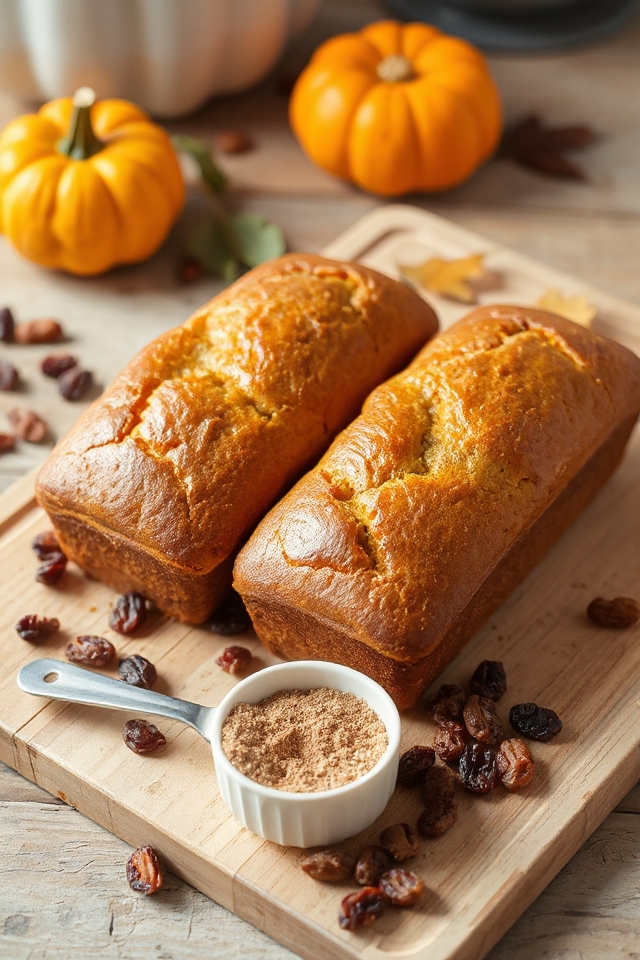 pumpkin quick bread recipe