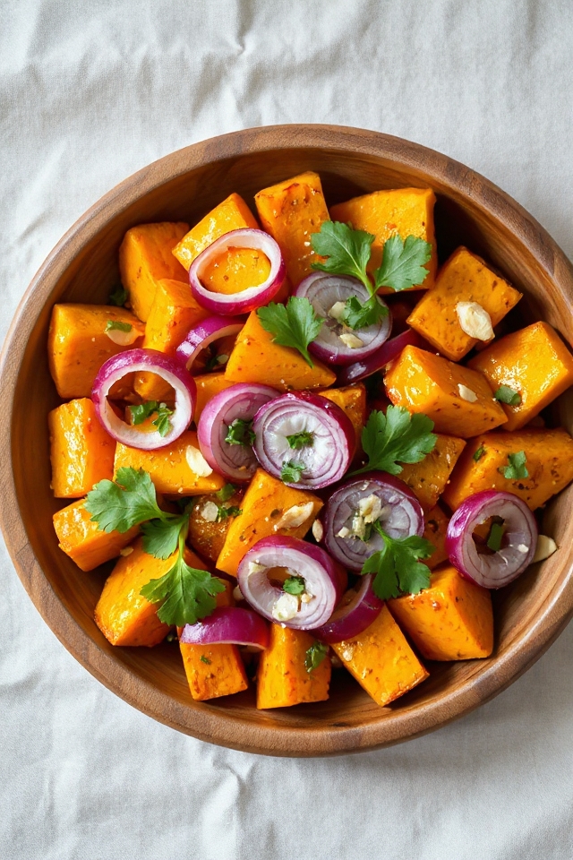 pumpkin salad preparation steps