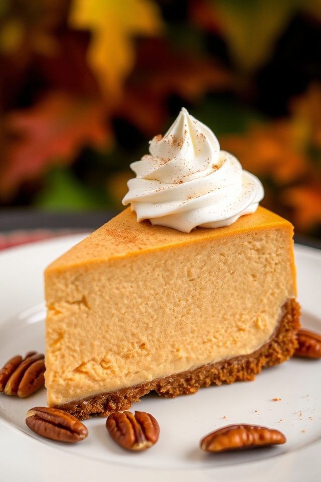 pumpkin spice cheesecake recipe