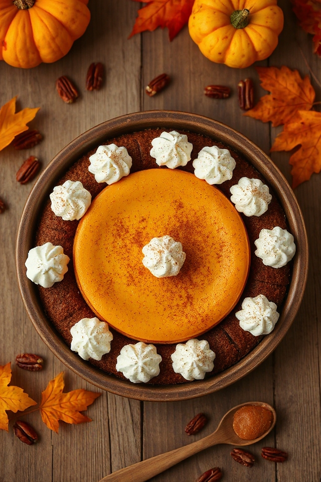pumpkin spice cheesecake recipe