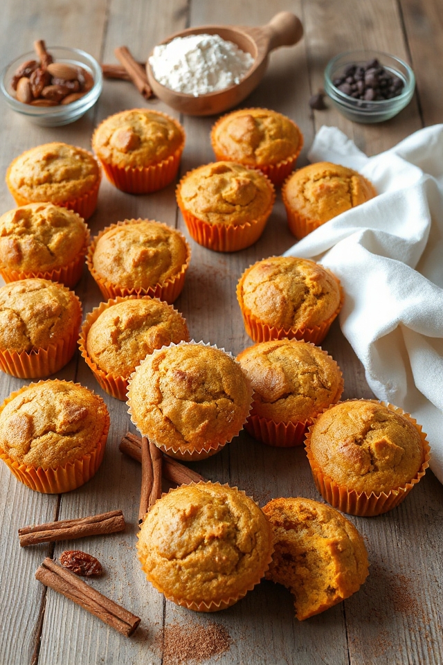 pumpkin spice muffin recipe