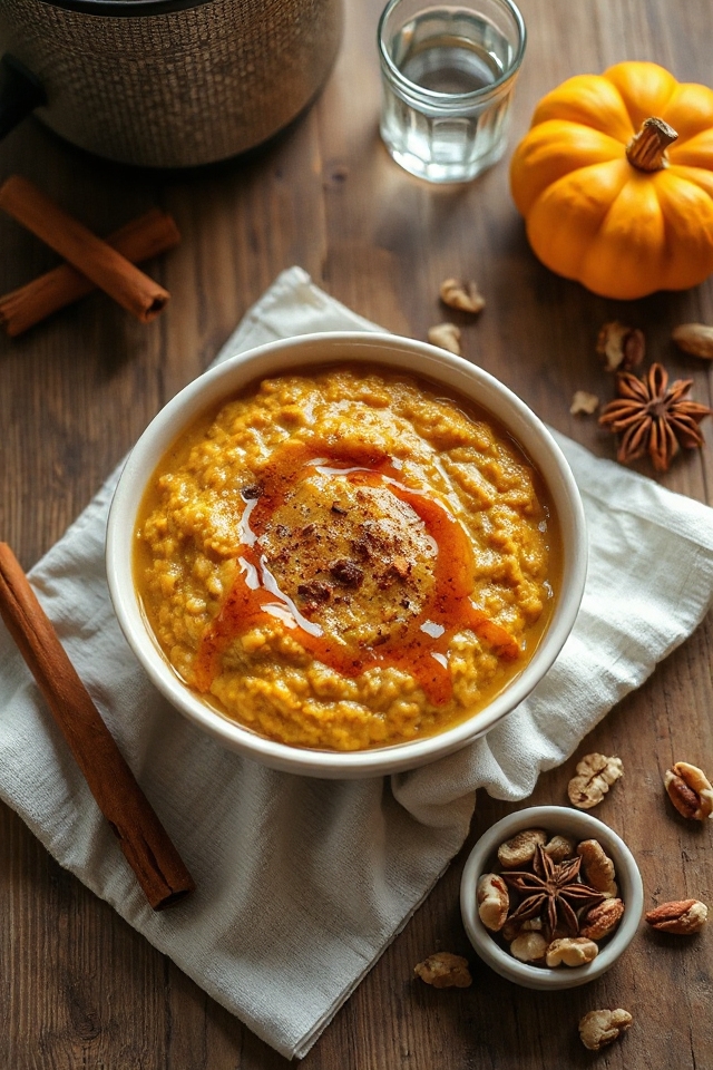 pumpkin spice oatmeal recipe