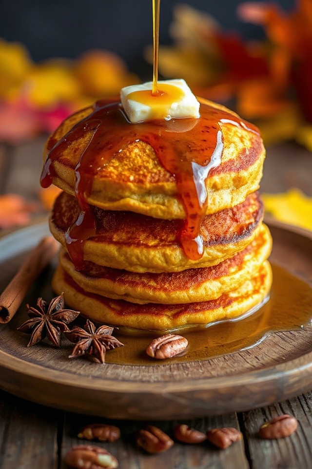 pumpkin spice pancake recipe