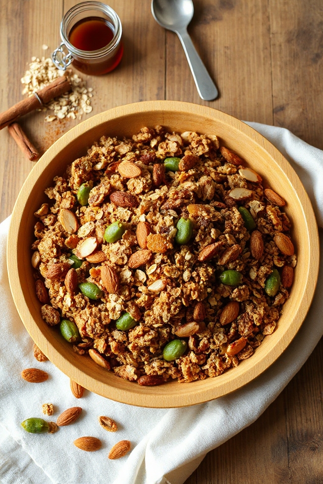 pumpkin spiced granola recipe