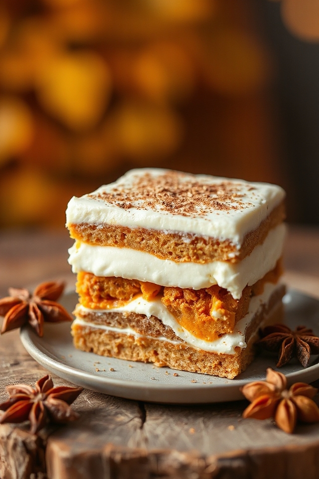 pumpkin tiramisu assembly guide