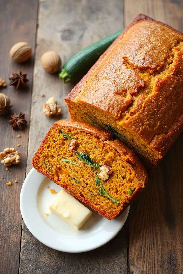 pumpkin zucchini bread recipe