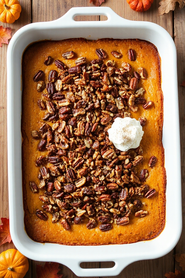 simple pumpkin dessert recipe