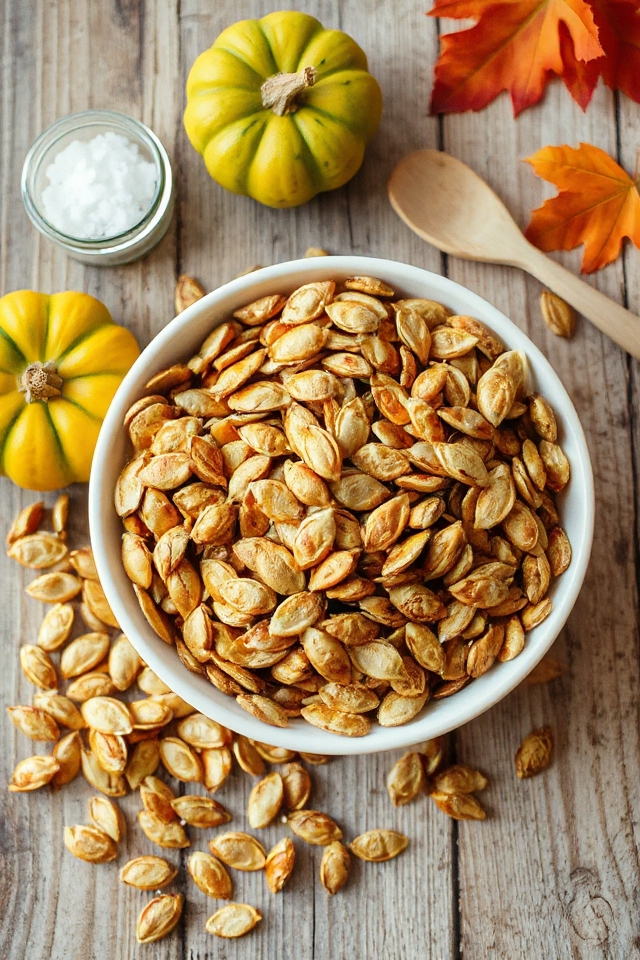 toasting pumpkin seeds recipe