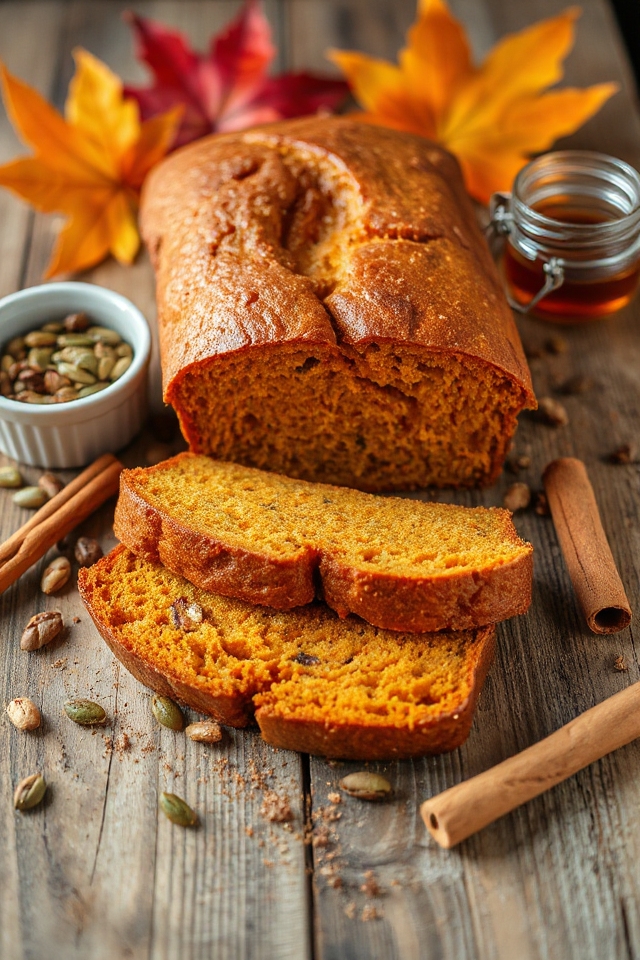 vegan pumpkin bread recipe