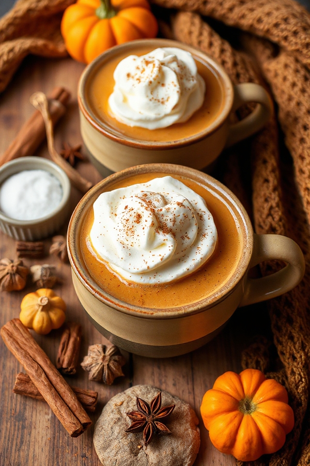 pumpkin spice coffee beverage
